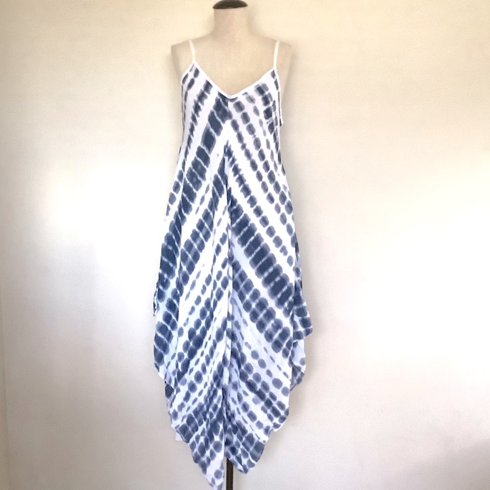 Multicolored flowy dress